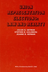 cover of Union Representation Elections: Law and Reality