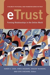 cover of eTrust: Forming Relationships in the Online World