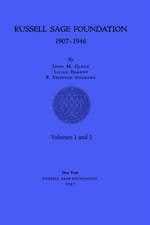 cover of Russell Sage Foundation 1907-1946: volumes 1 and 2