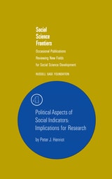 cover of Political Aspects of Social Indicators: Implications for Research