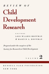 cover of Review of Child Development Research: Volume 2