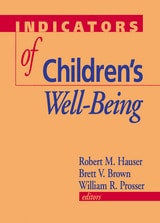 cover of Indicators of Children's Well-Being