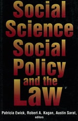 cover of Social Science, Social Policy, and the Law
