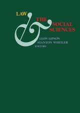 cover of Law and the Social Sciences