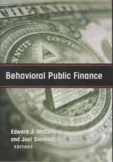 cover of Behavioral Public Finance