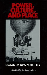 cover of Power, Culture and Place: Essays on New York City