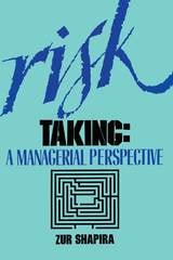 cover of Risk Taking: A Managerial Perspective
