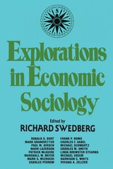 cover of Explorations in Economic Sociology