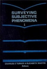 cover of Surveying Subjective Phenomena