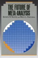 cover of The Future of Meta-Analysis