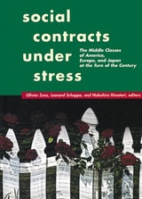 cover of Social Contracts Under Stress: The Middle Classes of America, Europe, and Japan at the Turn of the Century