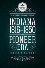 cover of Indiana 1816-1850: The Pioneer Era