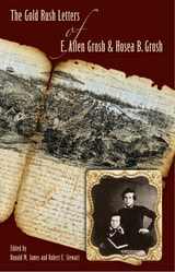 cover of The Gold Rush Letters of E. Allen Grosh and Hosea B. Grosh