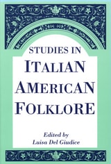 cover of Studies In Italian American Folklore