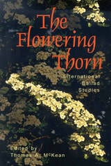 cover of The Flowering Thorn: International Ballad Studies