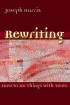 cover of Rewriting: How To Do Things With Texts