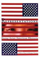 cover of Representations: Doing Asian American Rhetoric