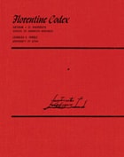 cover of Florentine Codex: Book 1: Book 1: The Gods