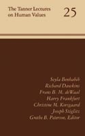 cover of The Tanner Lectures  Vol 25
