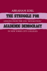 cover of Struggle For Academic Democr