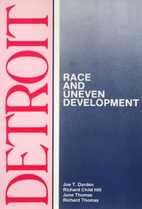 cover of Detroit: Race and Uneven Development