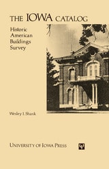 cover of The Iowa Catalog: Historic American Buildings Survey