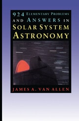 cover of 924 Elementary Problems and Answers in Solar System Astronomy