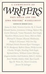 cover of A Community of Writers: Paul Engle and the Iowa Writers' Workshop
