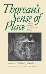cover of Thoreaus Sense of Place: Essays in American Environmental Writing