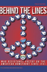 cover of Behind the Lines: War Resistance Poetry on the American Home Front since 1941