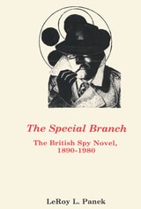 cover of Special Branch: The British Spy Novel, 1890-1980