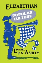 cover of Elizabethan Popular Culture