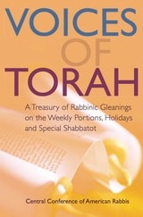 cover of Voices of Torah, Vol. 1: A Treasury of Rabbinic Gleanings on the Weekly Portions, Holidays and Special