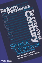 cover of Reform Responsa for the Twenty-First Century, vols 1+2