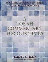 cover of A Torah Commentary for Our Times: Volume 3: Numbers and Deuteronomy