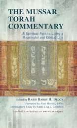 cover of The Mussar Torah Commentary: A Spiritual Path to Living a Meaningful and Ethical Life