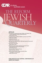 cover of CCAR Journal - Summer 2025: The Reform Jewish Quarterly