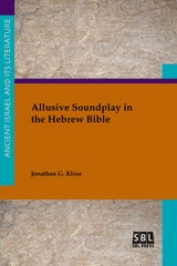 cover of Allusive Soundplay in the Hebrew Bible