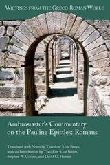 cover of Ambrosiaster's Commentary on the Pauline Epistles: Romans