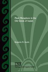 cover of Plant Metaphors in the Old Greek of Isaiah