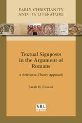 cover of Textual Signposts in the Argument of Romans: A Relevance-Theory Approach