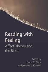 cover of Reading with Feeling: Affect Theory and the Bible