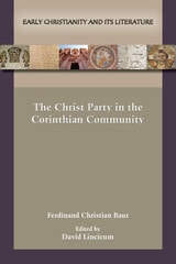 cover of The Christ Party in the Corinthian Community