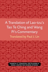 cover of A Translation of Lao-tzu’s Tao Te Ching and Wang Pi’s Commentary
