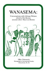 cover of Wanasema: Conversations with African Writers