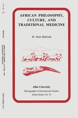 cover of African Philosophy, Culture, and Traditional Medicine: MIS AF#53