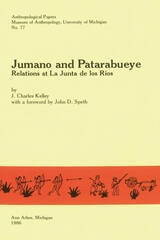 cover of Jumano and Patarabueye: Relations at La Junta de los Rios