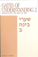 cover of Gates of Understanding: Shaarei Bina - Vol. II: Appreciating the Days of Awe