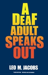 cover of A Deaf Adult Speaks Out