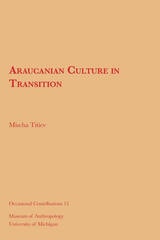 cover of Araucanian Culture in Transition